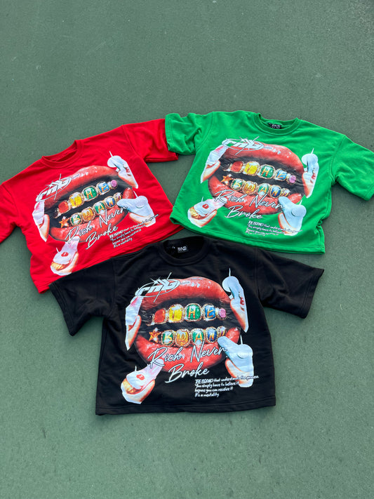 “THE BRAND” GRILLZ BOXY TEE